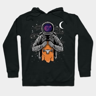 Astronaut Skate Evergrow Crypto EGC Coin To The Moon Crypto Token Cryptocurrency Wallet Birthday Gift For Men Women Kids Hoodie